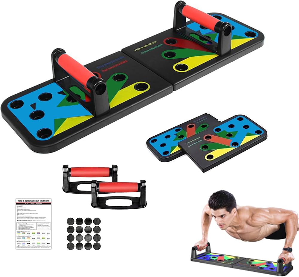 TABLA DE FLEXIONES MULTIFUNCIONAL - TRABAJA TODO EL TREN SUPERIOR DE TU CUERPO EN CUALQUIER LUGAR