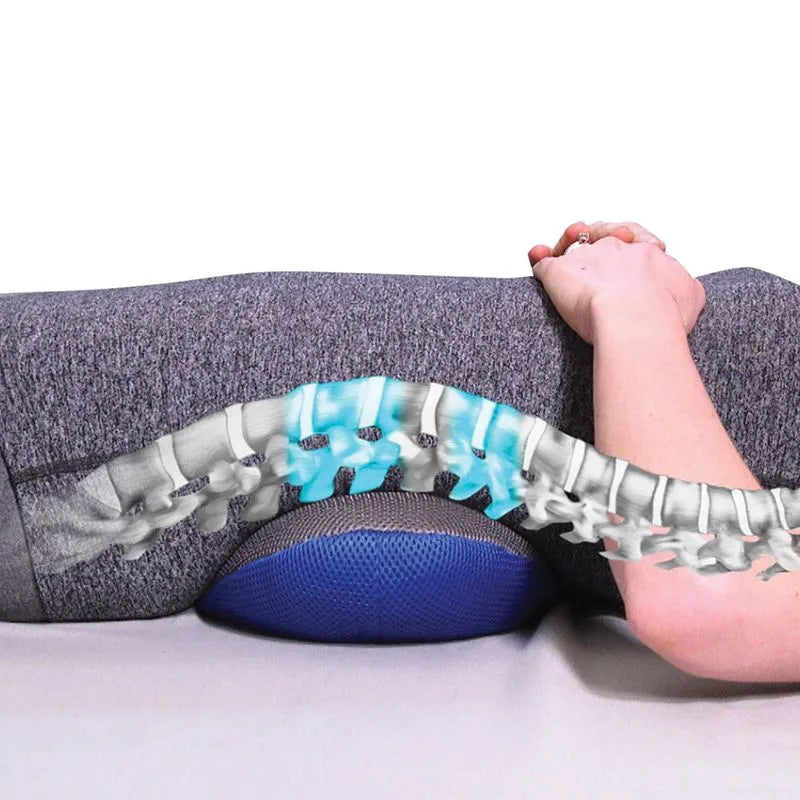 ALMOHADA DE APOYO LUMBAR PosturaZen™ - COMBATE LOS DOLORES DE ESPALDA BAJA, EL ESTRES & A DORMIR MEJOR