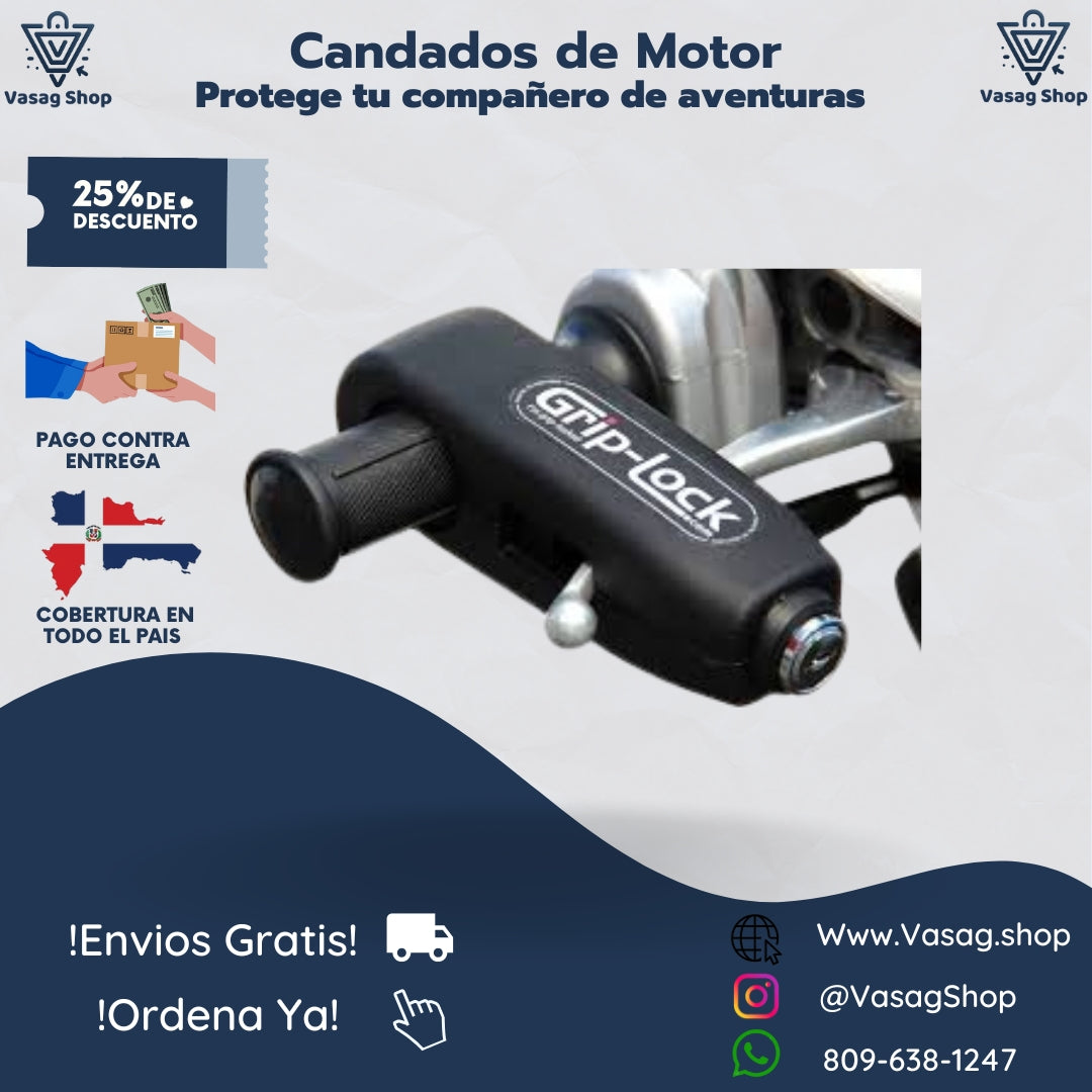 CANDADO ANTIROBO PARA MOTOS