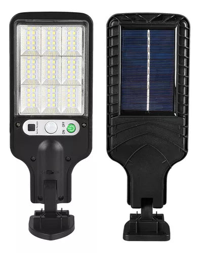 LAMPARA SOLAR EcoLuz™ CON SENSORES DE MOVIMIENTO, RESISTENTE A LA LLUVIA, PERFECTA PARA TU PATIO O ENTRADA DE TU CASA