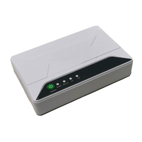 MINI UPS DE RESPALDO - MANTIENE TU INTERNET DE CASA FUNCIONANDO SIN ELECTRICIDAD! 🔋