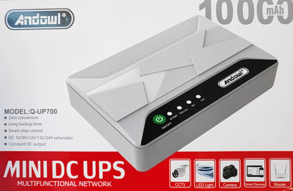 MINI UPS DE RESPALDO - MANTIENE TU INTERNET DE CASA FUNCIONANDO SIN ELECTRICIDAD!  🔋