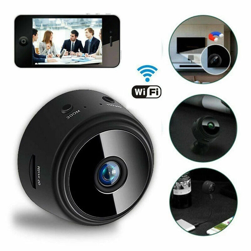 MINI CAMARA DE VIGILANCIA 1080P INALÁMBRICA (WIFI / SMART HOME)