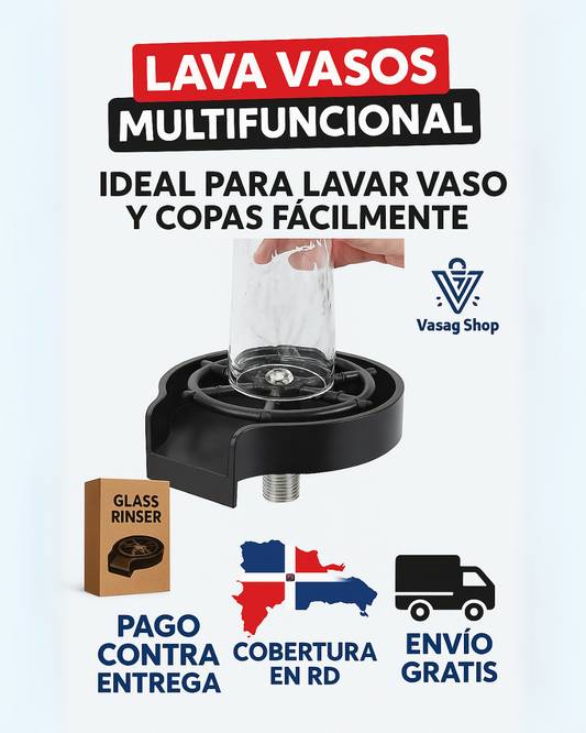 Lava Vasos de Fregadero – Ahorra Agua y Tiempo en tu Cocina 💦