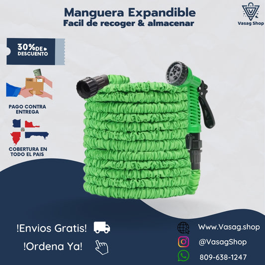 MANGUERA AUTOEXPANDIBLE DE 15M / 50PIES