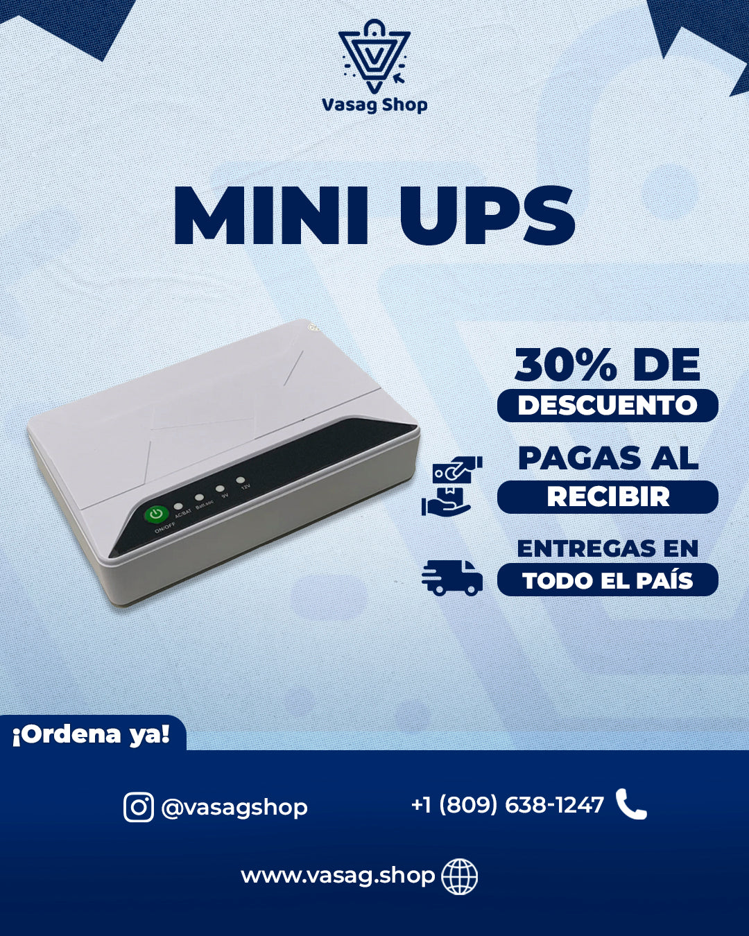 MINI UPS DE RESPALDO - MANTIENE TU INTERNET DE CASA FUNCIONANDO SIN ELECTRICIDAD!  🔋